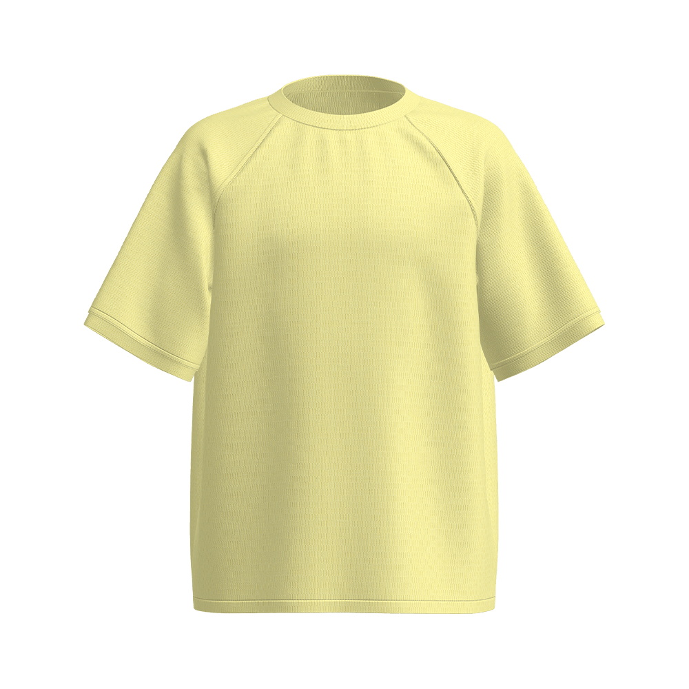 C/Recycle T (morska vuna) Jacquard RIB